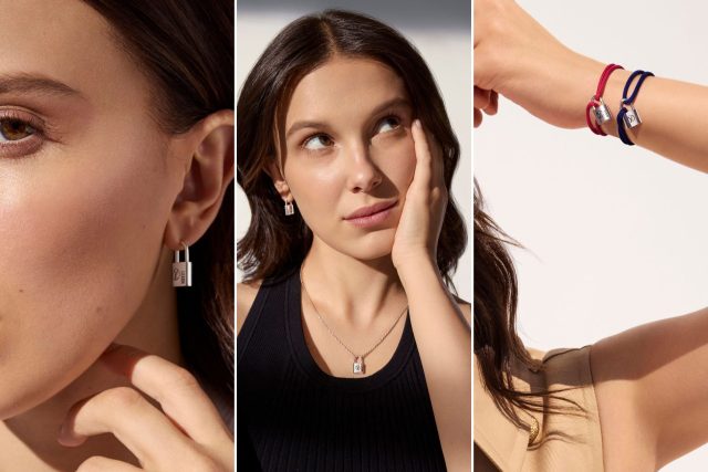 5 10 Louis Vuitton s’associe à Millie Bobby Brown pour sa collection Silver Lockit